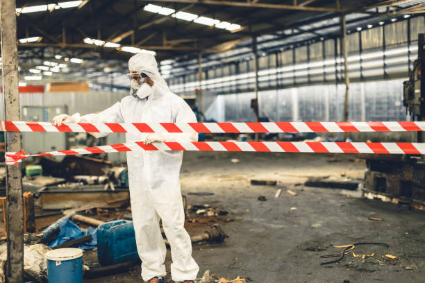 Professional Biohazard technician working in Kaukauna, WI
